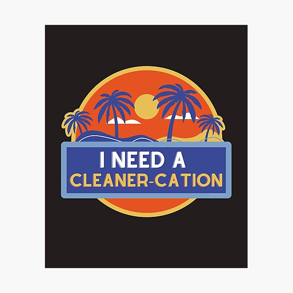 Item preview, Cleaner-Cation Funny Cleaning Lady Gift designed and sold by SavvyCleaner.