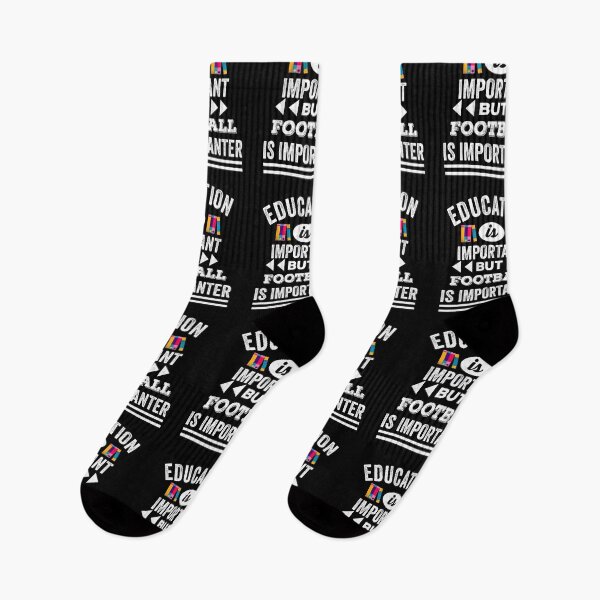 Item preview, Education is important but football is importanter  designed and sold by Designhub14.