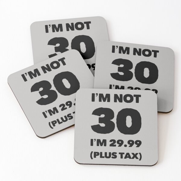 Item preview, Funny 30th Birthday- plus tax Gift designed and sold by MDAccount.