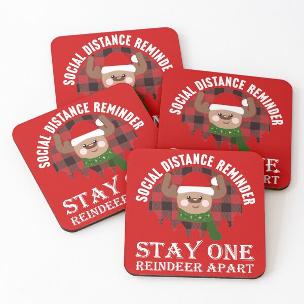 Item preview, Stay One Reindeer Apart designed and sold by Piztees.
