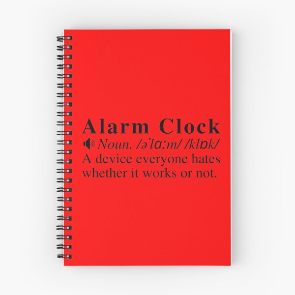 Item preview, Funny Alarm Clock Definition designed and sold by mind-illusions.