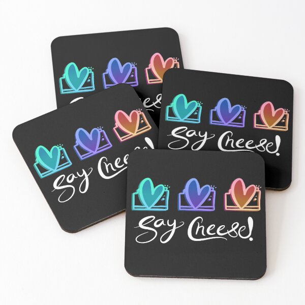 Item preview, Say Cheese! Lettering with Colorful Cameras designed and sold by avacado-designs.