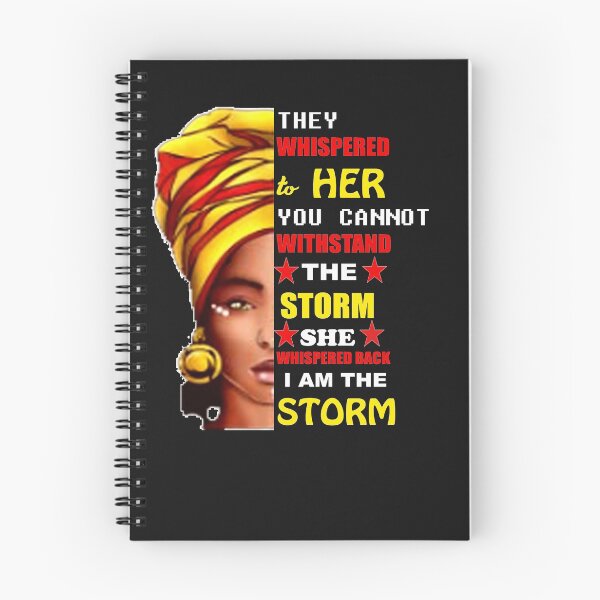 Item preview,  Black History Month Shirt African Woman Afro I Am The Storm T-Shirt designed and sold by Hamo27.