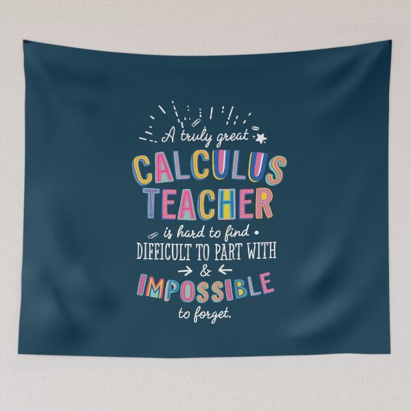 Item preview, A truly Great Calculus Teacher Gift - Impossible to forget designed and sold by betternotes.