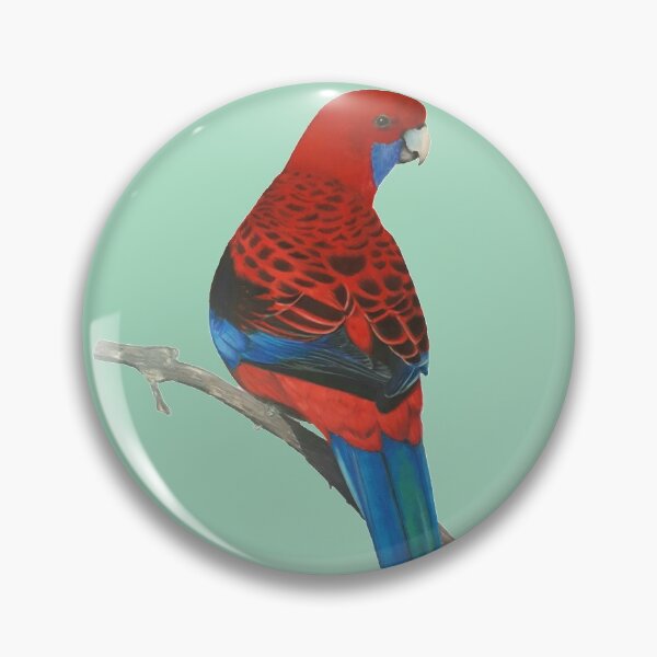 Item preview, Crimson Rosella Australian Bird designed and sold by Artz-by-Karlene.