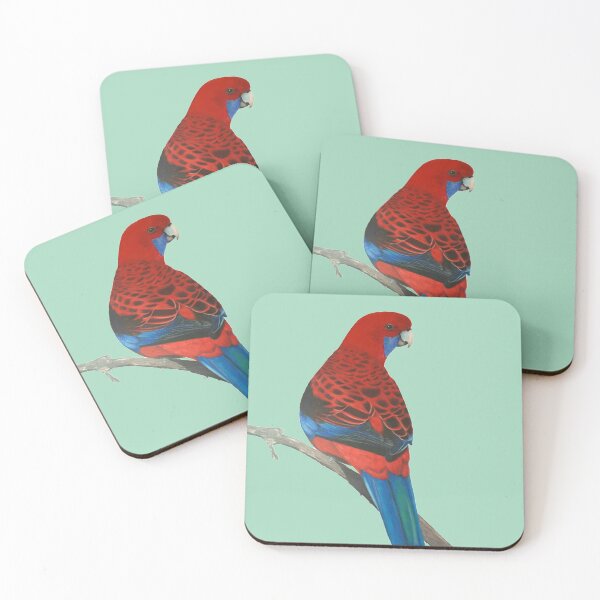 Item preview, Crimson Rosella Australian Bird designed and sold by Artz-by-Karlene.