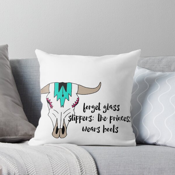 Item preview, Cow Skull Quote Print designed and sold by Angélica de Jong.