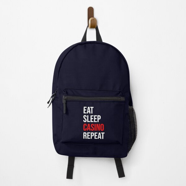 Item preview, Eat Sleep Casino Repeat designed and sold by CatArtStore.