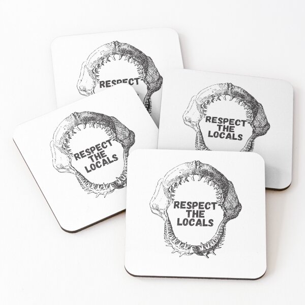 Item preview, Respect the Locals - Shark Jaw designed and sold by KarolinaPaz.