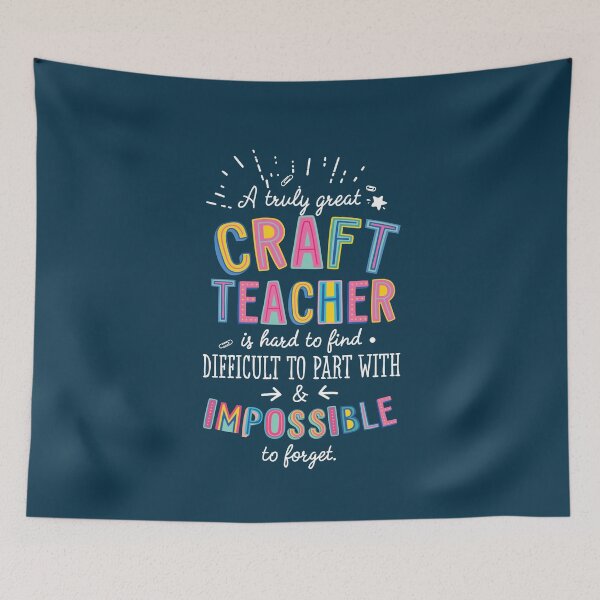 Item preview, A truly Great Craft Teacher Gift - Impossible to forget designed and sold by betternotes.