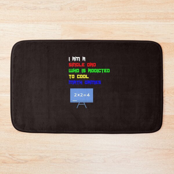 Item preview, I Am A Single Dad Who Is Addicted To Cool Math Games designed and sold by DamaliePierre.