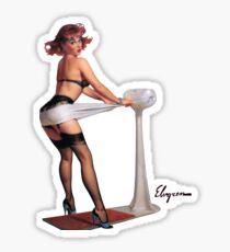 pin up girl Sticker