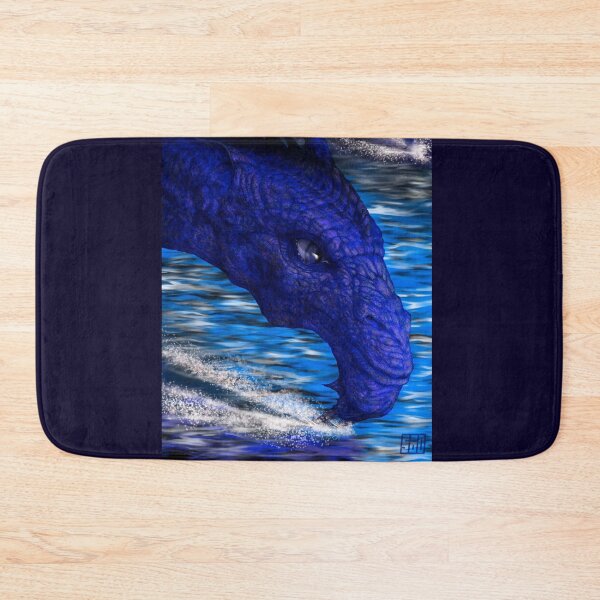 Item preview, Blue Dragon Skimming on the Water designed and sold by sodsworld.