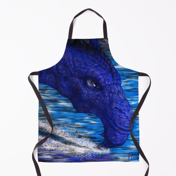 Item preview, Blue Dragon Skimming on the Water designed and sold by sodsworld.