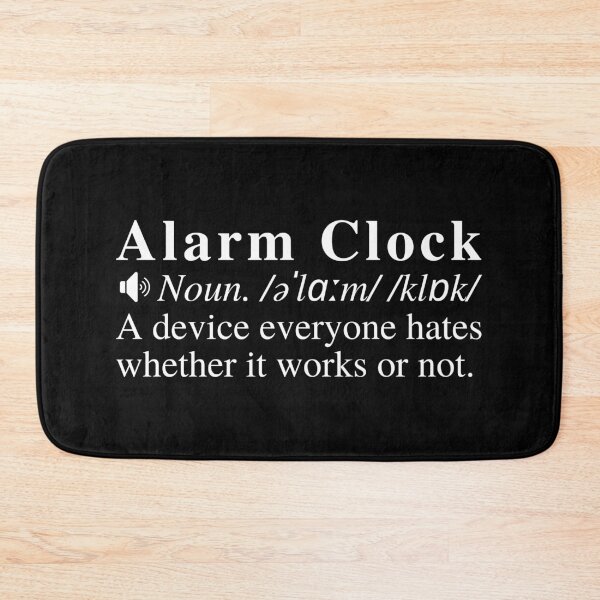 Item preview, Funny Alarm Clock Definition designed and sold by mind-illusions.