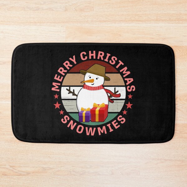 Item preview, Merry Christmas Snowmies designed and sold by Piztees.