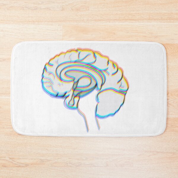 Item preview, Trippy Colourful Brain. designed and sold by faztheartnoob.