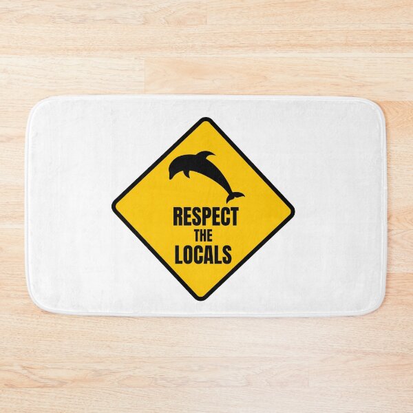 Item preview, Respect the Locals - Sharks designed and sold by KarolinaPaz.