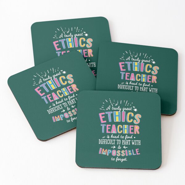 Item preview, A truly Great Ethics Teacher Gift - Impossible to forget designed and sold by betternotes.