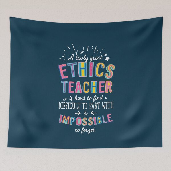 Item preview, A truly Great Ethics Teacher Gift - Impossible to forget designed and sold by betternotes.