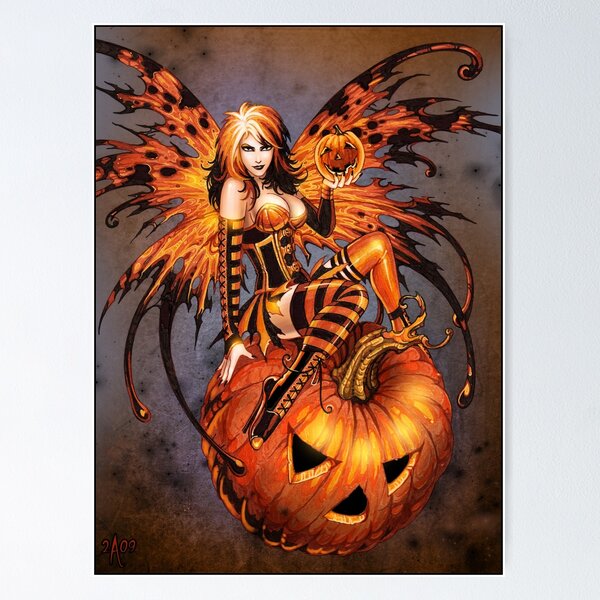 Fairy of Halloween Pumpkin