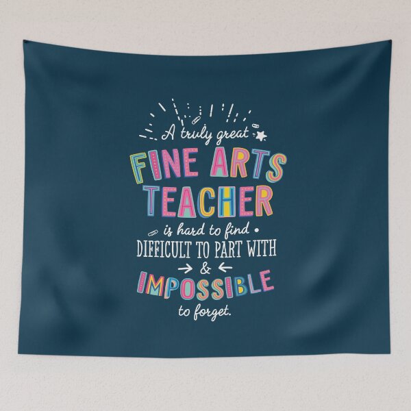 Item preview, A truly Great Fine Arts Teacher Gift - Impossible to forget designed and sold by betternotes.