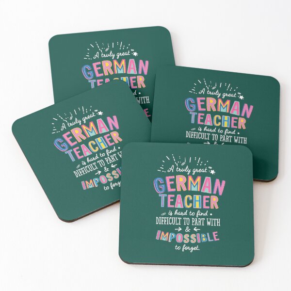 Item preview, A truly Great German Teacher Gift - Impossible to forget designed and sold by betternotes.