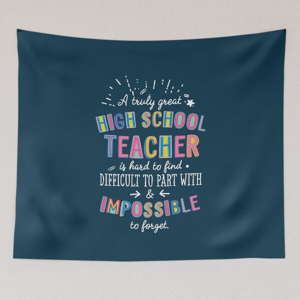 Item preview, A truly Great High School Teacher Gift - Impossible to forget designed and sold by betternotes.