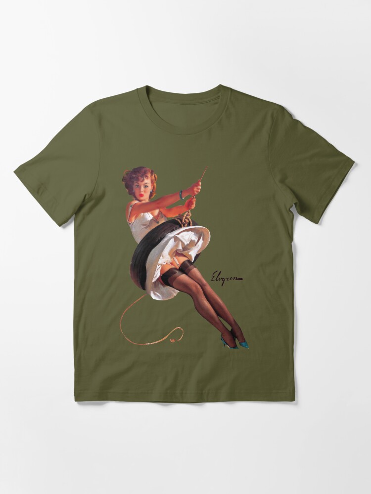 T shirt clearance pin up uomo