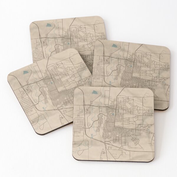 Item preview, Laramie Sepia Map designed and sold by CPTVDesign.