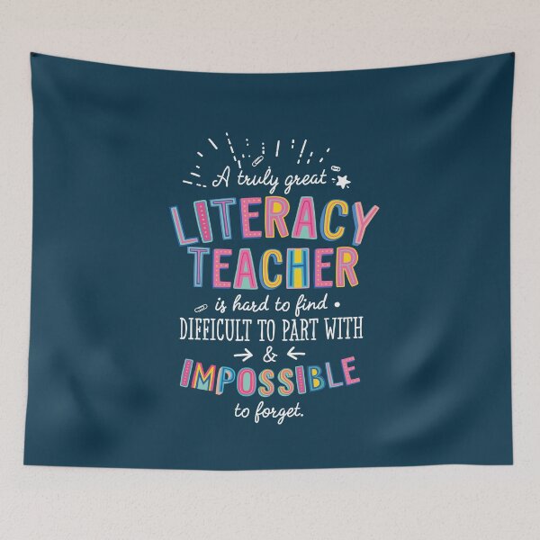 Item preview, A truly Great Literacy Teacher Gift - Impossible to forget designed and sold by betternotes.