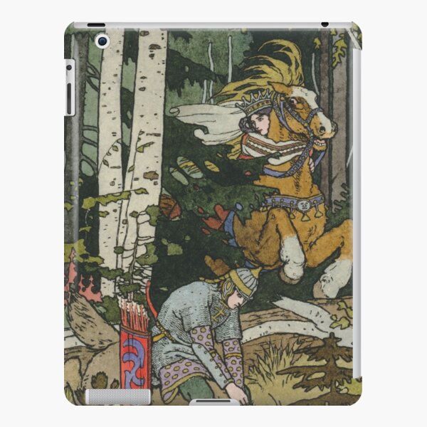 Ivan Tsarevich with Princess Elena and the Grey Wolf Ivan Bilibin iPad Snap Case