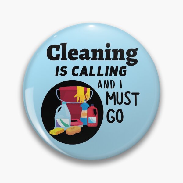 Item preview, Cleaning is Calling Housekeeping Cleaning Crew Fun designed and sold by SavvyCleaner.