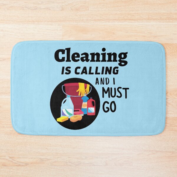 Item preview, Cleaning is Calling Housekeeping Cleaning Crew Fun designed and sold by SavvyCleaner.