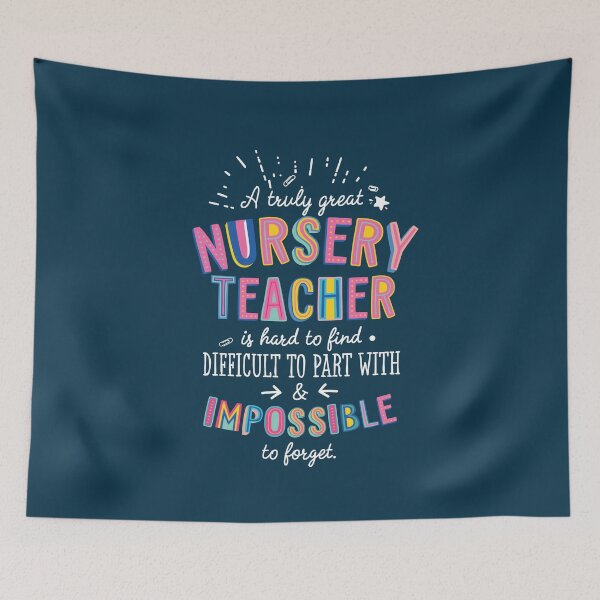 Item preview, A truly Great Nursery Teacher Gift - Impossible to forget designed and sold by betternotes.
