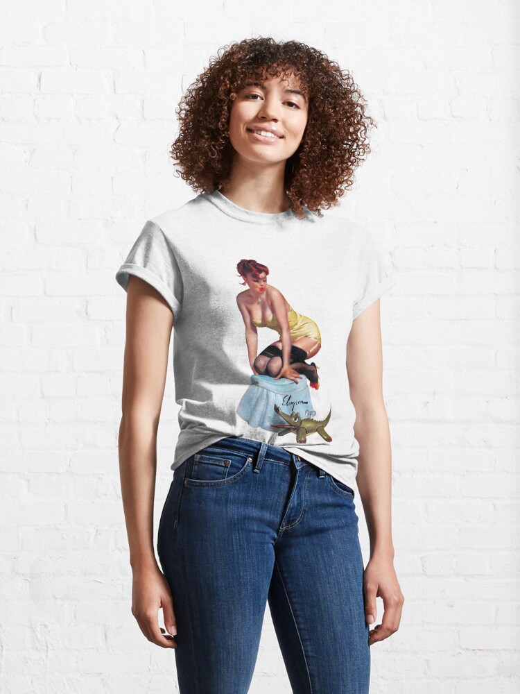 "pin up girl" Tshirt by RusticShiraz Redbubble