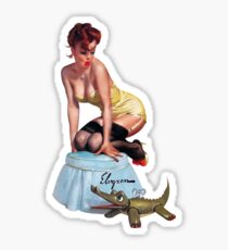 pin up girl Sticker