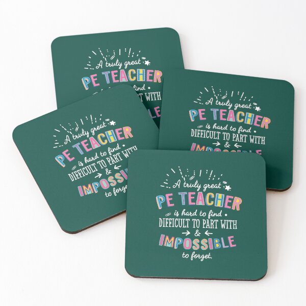 Item preview, A truly Great PE Teacher Gift - Impossible to forget designed and sold by betternotes.