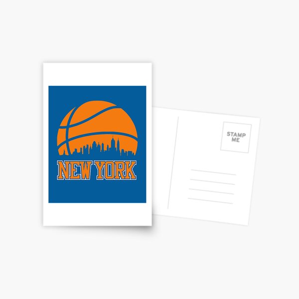 Item preview, Retro Knicks Basketball New York City Skyline designed and sold by pixeljamz.
