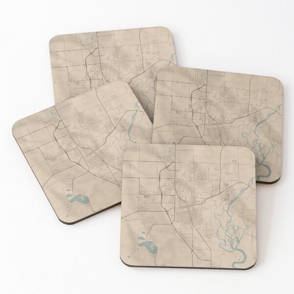 Item preview, Kalispell Sepia Map designed and sold by CPTVDesign.