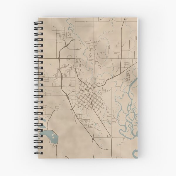 Item preview, Kalispell Sepia Map designed and sold by CPTVDesign.