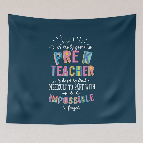 Item preview, A truly Great Pre-K Teacher Gift - Impossible to forget designed and sold by betternotes.