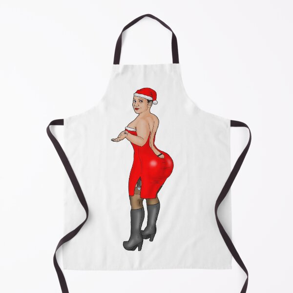 Item preview, Big bum Christmas pin-up designed and sold by PinUpsandPulp.