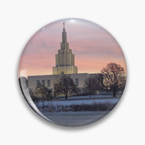 Item preview, Idaho Falls - Winter Scene of the Church of Jesus Christ of Latter Day Saints Temple designed and sold by IMAGETAKERS.