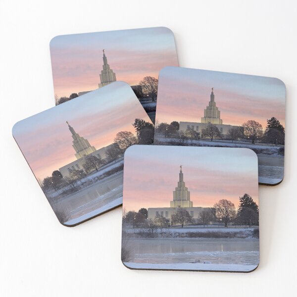 Item preview, Idaho Falls - Winter Scene of the Church of Jesus Christ of Latter Day Saints Temple designed and sold by IMAGETAKERS.