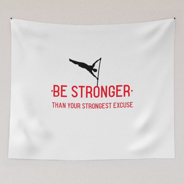 Item preview,  Calisthenics Be Stronger Than Your Strongest Excuse  designed and sold by SacredsDesigns.