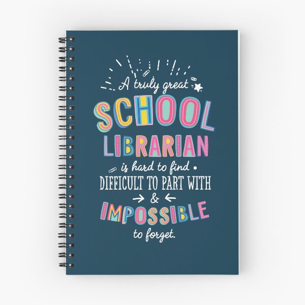 Item preview, A truly Great School Librarian Gift - Impossible to forget designed and sold by betternotes.