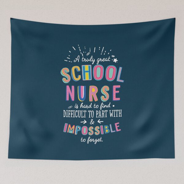 Aperçu de l'œuvre A truly Great School Nurse Gift - Impossible to forget créée et vendue par betternotes.