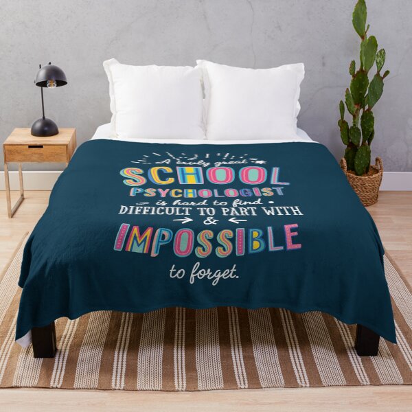 Item preview, A truly Great School Psychologist Gift - Impossible to forget designed and sold by betternotes.
