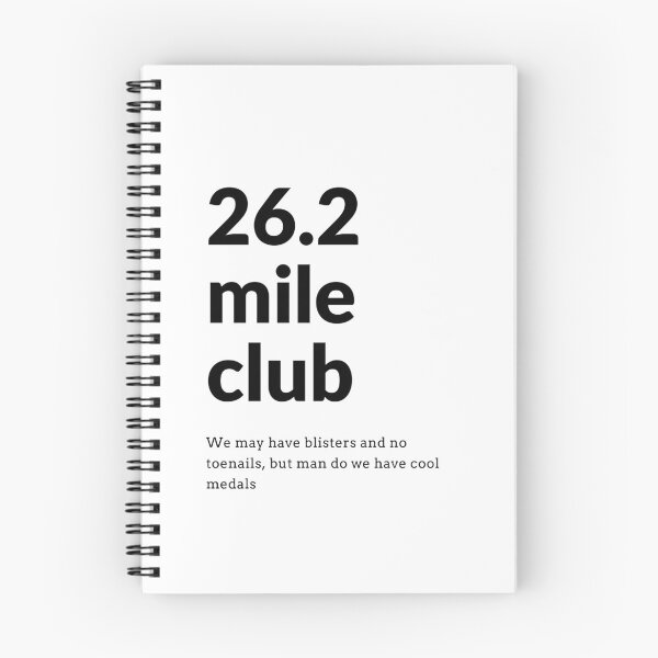 Item preview, 26.2 Mile Club designed and sold by SkeletonRunning.